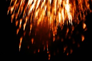 2014深谷市のグニョ花火