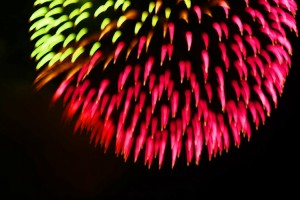 2014深谷市のグニョ花火