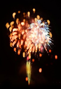 2014深谷市のグニョ花火