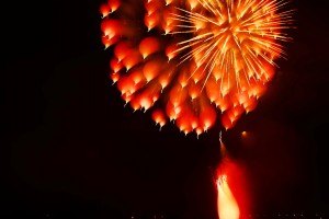 2014深谷市のグニョ花火