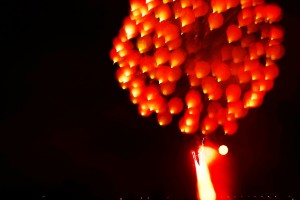 2014深谷市のグニョ花火