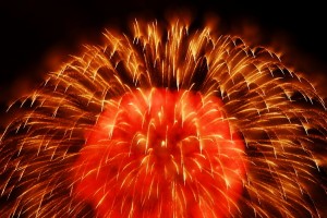 2014深谷市のグニョ花火