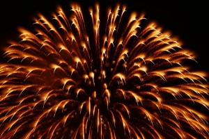 2014深谷市のグニョ花火