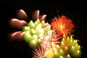 2014深谷市のグニョ花火