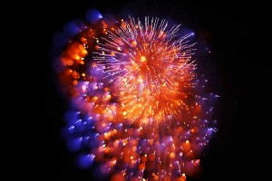 2014深谷市のグニョ花火