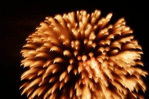 2014深谷市のグニョ花火