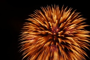 2014深谷市のグニョ花火