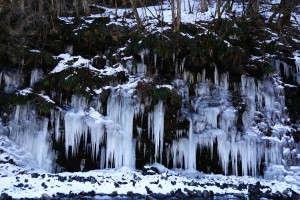 三十槌（みそつち）の氷柱