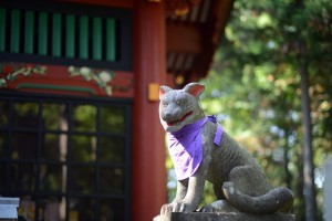 三峯神社の狛犬