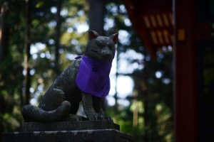 三峯神社の狛犬