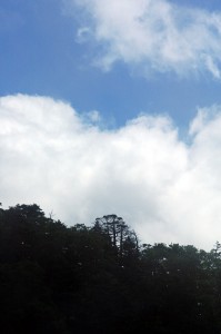 志賀高原の空