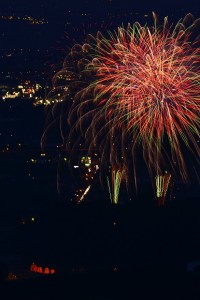 2014寄居水天宮の花火