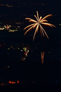 2014寄居水天宮の花火