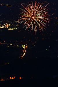 2014寄居水天宮の花火