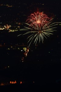 2014寄居水天宮の花火