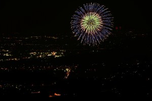 2014寄居水天宮の花火
