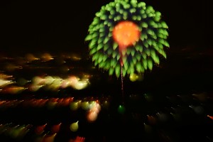 2014寄居水天宮の花火