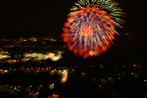 2014寄居水天宮の花火