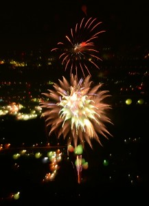2014寄居水天宮の花火