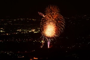 2014寄居水天宮の花火