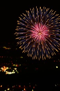 2014寄居水天宮の花火
