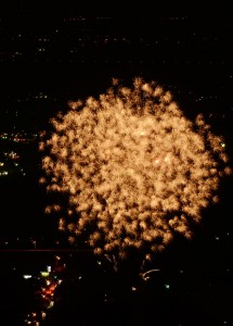 2014寄居水天宮の花火