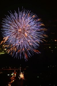 2014寄居水天宮の花火