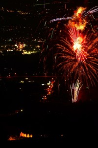 2014寄居水天宮の花火