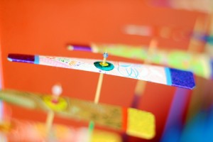 アートな竹トンボ